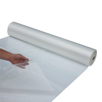 Poly Protective Sheeting 2m x 200m x 50um Folded 1m Rolls